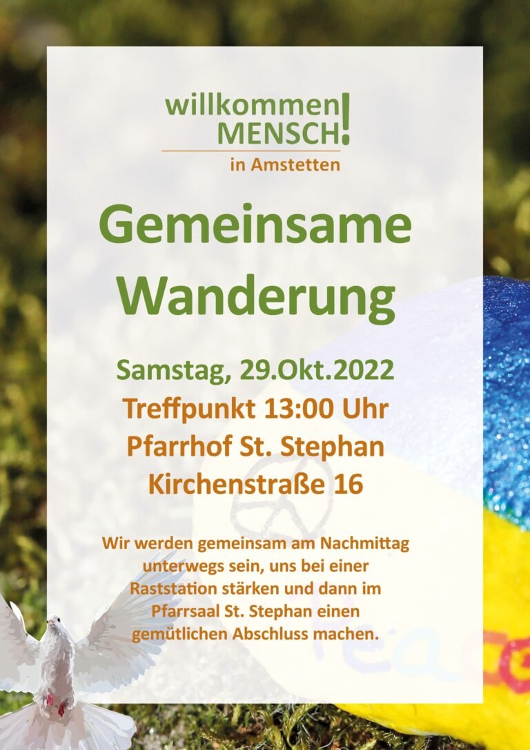 Gemeinsame Wanderung